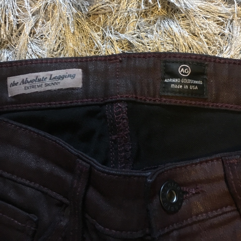 AG faux leather jean - Picture 4 of 4